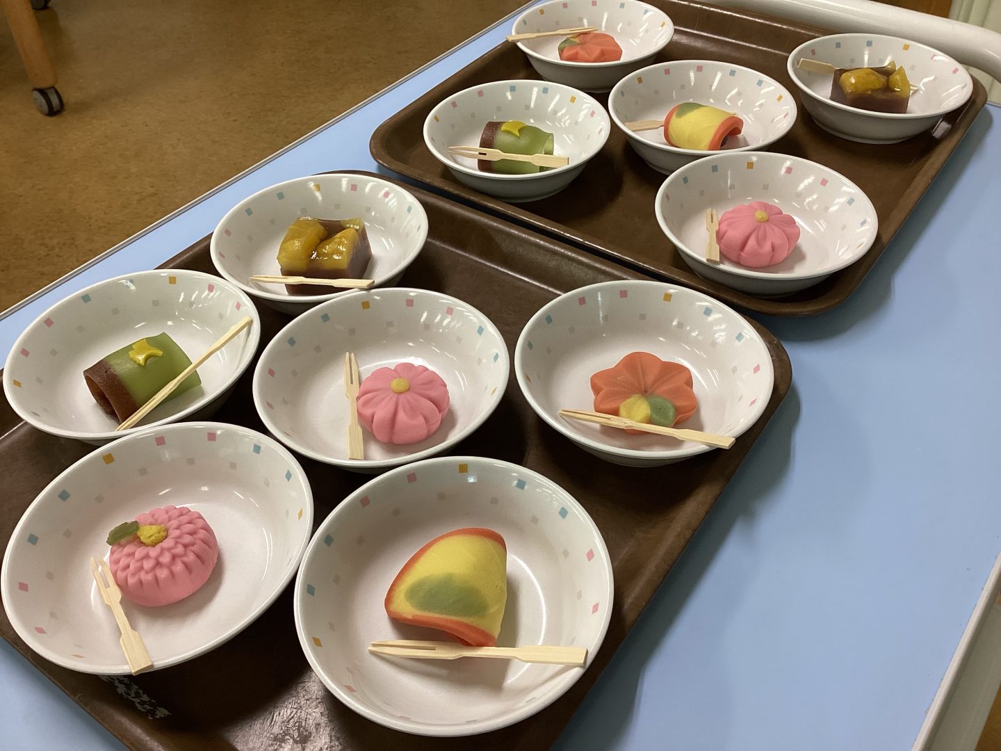 <span class="title">今日のおやつ♪</span>